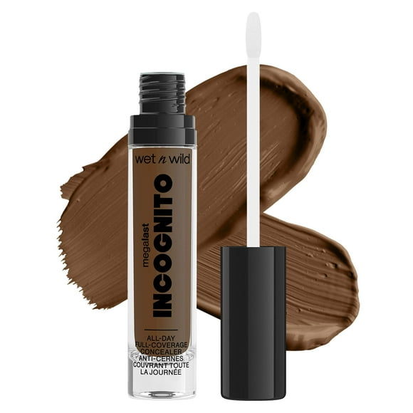 Corrector wet n wild Mega Last Incognito, cobertura total, arena profunda