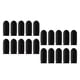 thumbnail image 2 of 20 piezas Gaming Finger Sleeves Antideslizante Operación suave Seamless Gamer Thumb Protector Thumb Sleeves Estabilizador para juego de , negro, 2 of 5