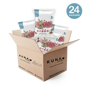 Kuna Foods - Caja Individual Puffs Frutilla Betarraga (24X10G)