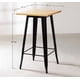 thumbnail image 3 of Mesa Tolix Bar 60x60x107 Cm con Cubierta en Madera 30 mm, 3 of 3