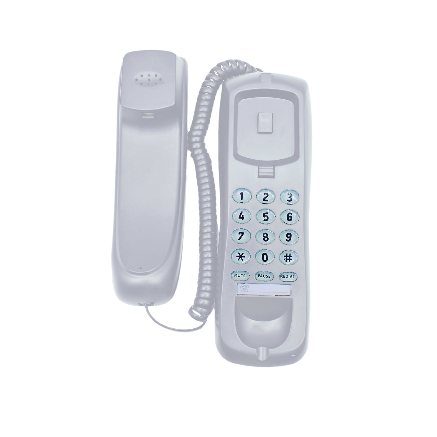 Tecnolab - Teléfono Fijo Para Pared O Sobremesa Blanco - Ps