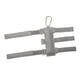 thumbnail image 4 of Accesorio de montaje de portátil con hebilla fuerte, barra de sonido, soporte fijo para botella, correa de para carrito para golf MTB, Gris 2 Correas, 4 of 5
