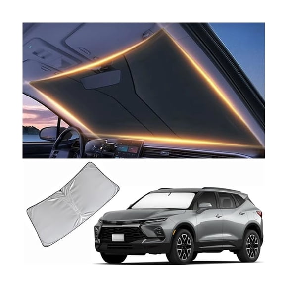 Protector Solar para Parabrisas LZYYQX para Chevy Blazer 2010-2026