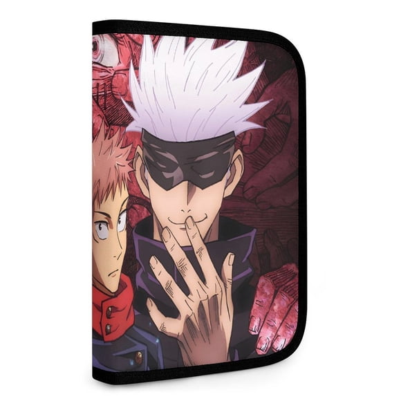 Jujutsu Kaisen Bolsa de Almacenamiento Plegable Portátil con Compartimentos