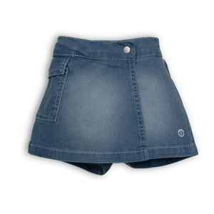 Short Bebé Niña Denim Pillin