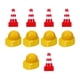 thumbnail image 3 of 100x Mini Sombrero De Construcción Favores De Fiesta Cono De Tráfico Para Niños Niñas, 3 of 3
