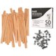 thumbnail image 1 of Mechillas de madera para hacer velas NOOR de doble capa, 50 unidades, 1 of 7