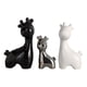 thumbnail image 3 of Juego De 3 Figuras Familiares De Ciervos De Cerámica Para El Hogar, Cocina, Comedor, Delicado, 3 of 3
