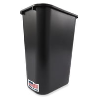 Rubbermaid Commercial Products - Contenedor De Basura Rubbermaid Commercial 41L De Plástico Negro