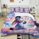 thumbnail image 2 of Winnie The Pooh Eeyore Printed Bedding Set 3PC 1 Duvet Cover 2 Pillowcases Adult and Children Warm Soft Bedding Set Luxury Gift, 2 of 5