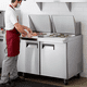 thumbnail image 2 of Salsera Refrigerada 2 Puertas Megatop Acero Inoxidable 153 Cm Norkalt, 2 of 10