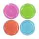 thumbnail image 1 of Platos Party Essentials de plástico duro de 15 cm, colores surtidos, color neón, 80 unidades, 1 of 6