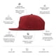 thumbnail image 2 of GORRA melin Coronado Brick Hydro rojo resistente al agua, 2 of 9