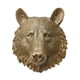 thumbnail image 1 of Ornamento Animal De La Pared De La Placa De La Estatua De La Pared De La Cabeza De Polyresin Para El Oso De La Decoración De La Oficina En Casa, 1 of 5
