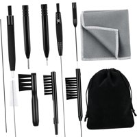 Ioensy - 12X Herramientas De Limpieza De Dispositivos Auditivos Multiusos Para Auriculares Teclado Auriculares