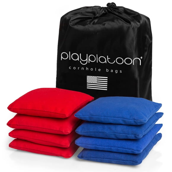 Juego De 8 Paños De Tela De Pato Cornhole Bags De Primera Calidad