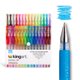 thumbnail image 1 of Bolígrafos de gel KINGART 30 uds colores glitter con agarre ergonómico, 1 of 8