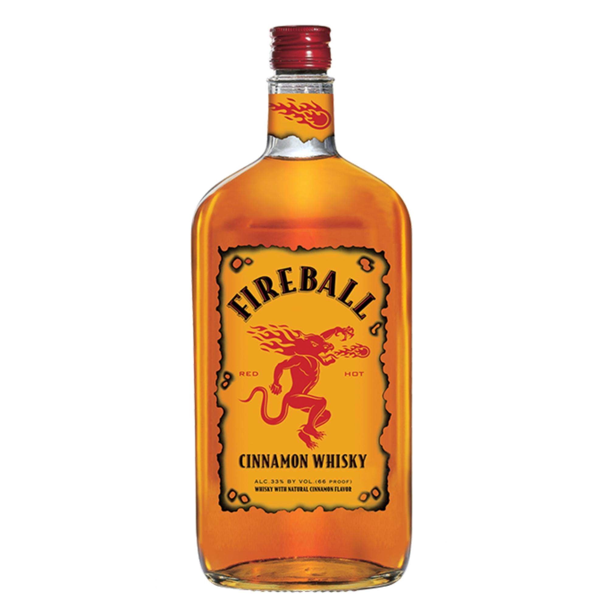 Whisky Cinnamon 33° Botella 1000 ml Fireball