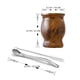 thumbnail image 4 of Set de mate LA FEE de acero inoxidable 240 ml marrón, 4 of 6