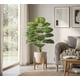 thumbnail image 1 of Planta Artificial Interior Decorativa Hojas Ralladas 80 Cm, 1 of 9