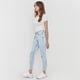 thumbnail image 4 of Jeans Mujer Skinny Fit Roturas Azul Claro Corona, 4 of 5