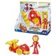 thumbnail image 3 of Figura de Acción Figura Spidey & His Amazing Friends Set Bolido Iron, 3 of 4