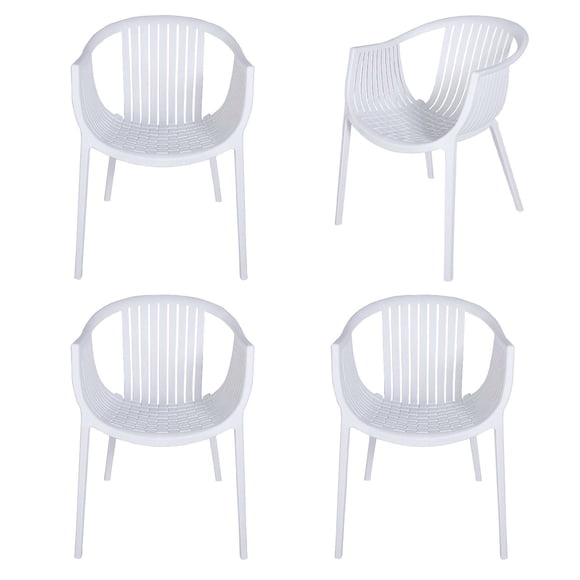 Silla terraza Nala Blanco