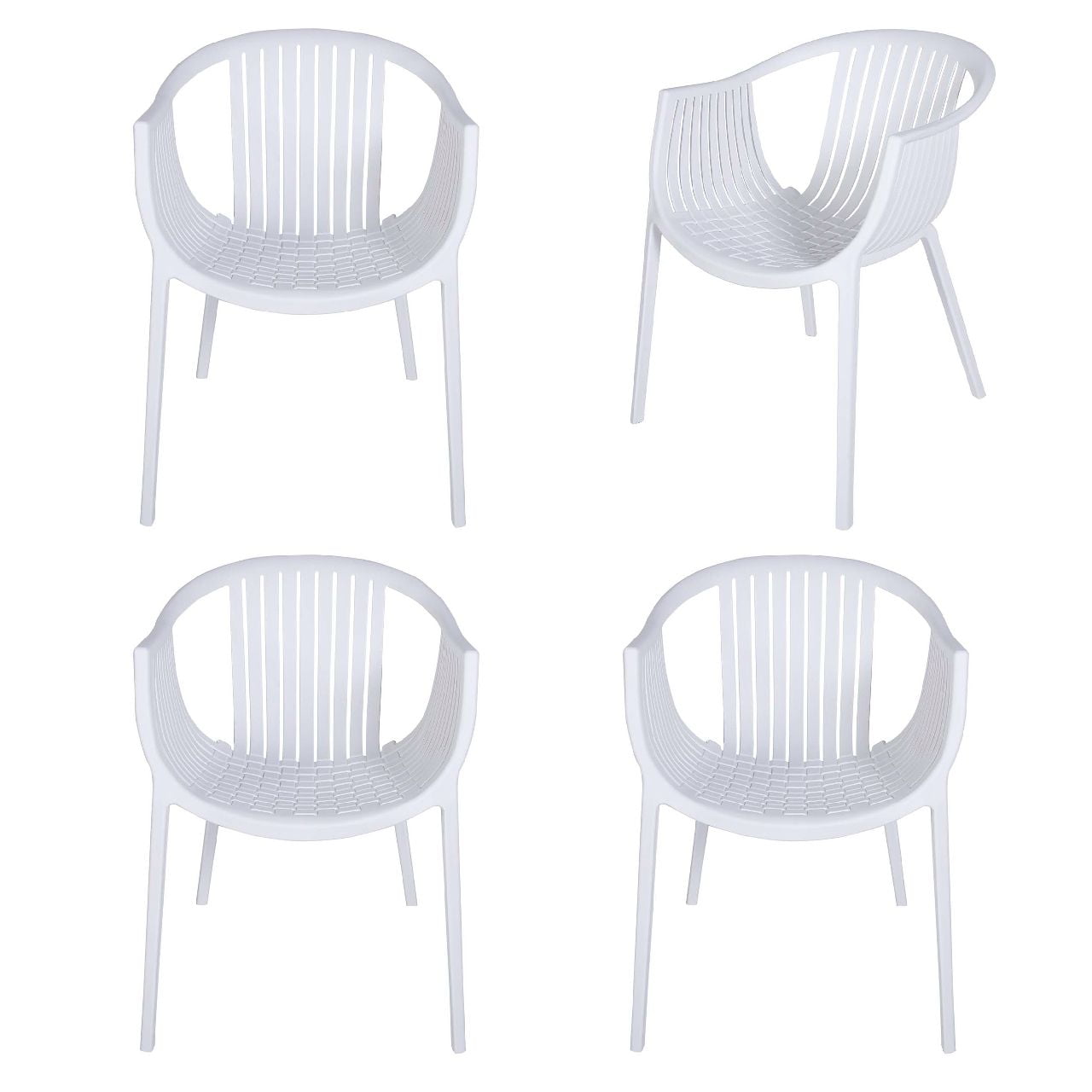 Meya Muebles - Silla Terraza Nala Blanco