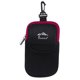 thumbnail image 2 of Bolsa De Neopreno Multifunción Para Acampar, Senderismo, Estuche Con Cremallera, Con Gancho Para Intercomunicador, Interfono, Teléfono Móvil, Negro, 2 of 3