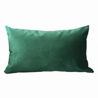 Genérico - Pack De 2 Fundas Terciopelo Liso 30X50 Cm Verde