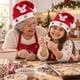 thumbnail image 5 of Pack 12 Gorros Navidad Reno 54cm Rojo, 5 of 8