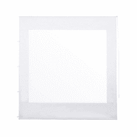 Cortina Roller Cierre De Terraza 100 X 250 Cm Blanca Vincenzi