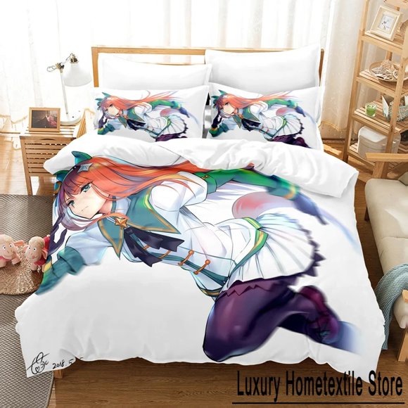Pretty Derby Bedding Set Boys Girls Size Duvet Cover Pillowcase Bed Kids Adult Home Textile Bed Sheets