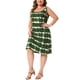 thumbnail image 4 of Agnes Orinda Tallas Grandes Vestidos de Verano sin Mangas con Diseño Tie Dye para Mujeres Vestido de Playa Camiseta Vestido Casual Suelto de Tirantes 4X Verde Militar, 4 of 6
