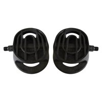 Magideal - 2X Pedales De Bicicleta De Ejercicio Pedales De Máquina De Ejercicio Pedales De Entrenamiento Fácil De Instalar Multifunción Durable Equipo De Fitness