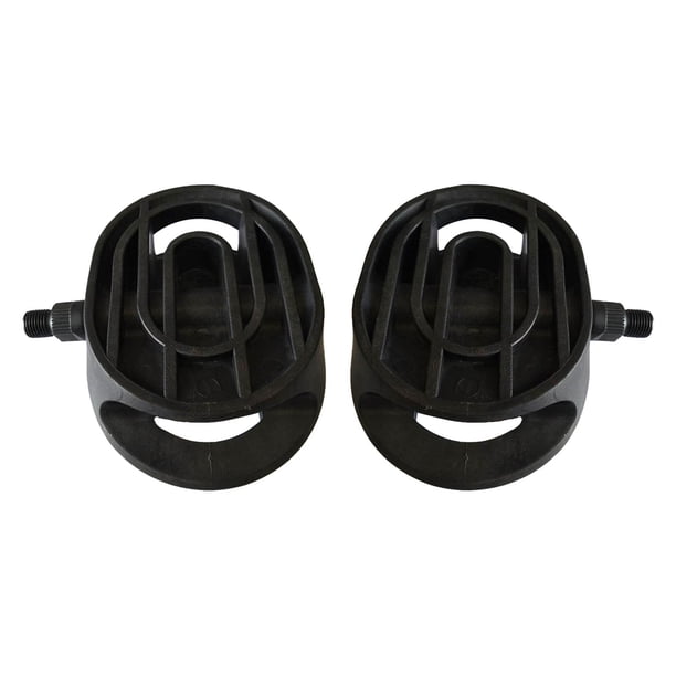 2x Pedales de bicicleta de ejercicio Pedales de máquina de ejercicio Pedales de entrenamiento Fácil de instalar Multifunción Durable Equipo de fitness