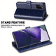 thumbnail image 1 of For Galaxy Note 8 Note 9 Note 10 Note 10 Plus Note 20 Note 20 Ultre Wallet Case, [Included Glass Screen Protector][RFID Blocking] Flip Folio Leather Cell Phone Cover With Credit Card Holder For Samsun, 1 of 3
