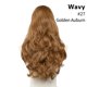 thumbnail image 1 of Xiao Hua 1 Pieza de Peluca artificial en Forma de U, Peluca Sintética Ondulada de 24 Pulgadas de Largo, Peluca de Línea de Cabello Preimpregnada con Ondas Naturales, Peluca Integrada con clip para, 1 of 2