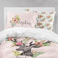 Milsleep - Juego De Cama Infantil Wild And Free (Edredón O Funda Nórdica)