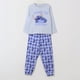 thumbnail image 1 of Pijama Manga Larga Niña Time To Chill Stitch Celeste Disney, 1 of 4