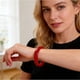 thumbnail image 3 of Pulsera Brazalete de Jade Rojo, Piedra Natural, Jade Auténtico Hecho a Mano, Regalo para Mamá y Colegas, 3 of 7