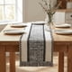thumbnail image 5 of REGALWOVEN Camino de Mesa para Decoración de Cocina Decoraciones de Cumpleaños Camino de Cocina Largo con Borla para Decoración de Mesa de Comedor Negro 11.8x63 pulgadas, 5 of 6