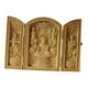 thumbnail image 1 of Estatua De Buda Sentado Para Escritorio, Tallada A Mano, Ligera, Para Decoración Del Hogar, 1 of 3
