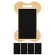 thumbnail image 4 of Alfombrilla para rascar perros para uñas, alfombrilla para rascar perros para uñas, uñas para perros de doble cara , negro, 4 of 5