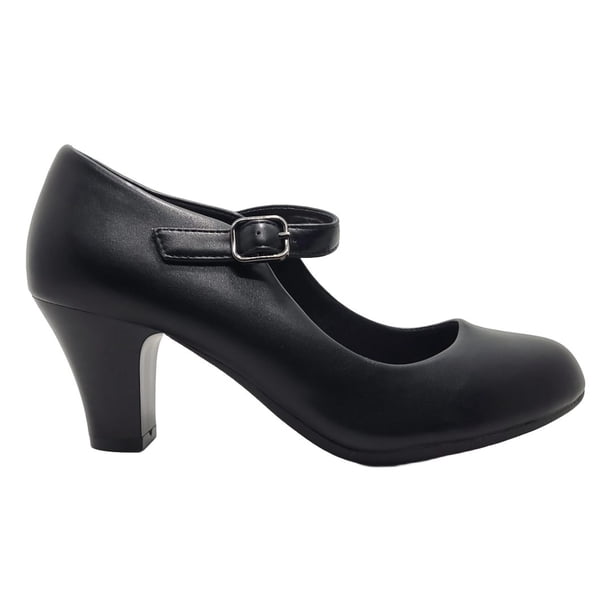 ZAPATOS DE CUECA BONNY FRANCO NEGRO MUJER | 384-0141 - Talla 40 CL / 26.6 CM
