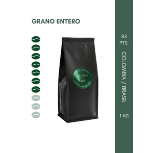 Siamo Café - Café De Especialidad Siamo Colombia - Brasil 1000G, Grano Entero – Vol 3