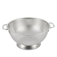 Xusx111 - Colander Para Cocina Colador De Acero Inoxidable Con Mango Pasta Colador Tazón Para Pasta, Espagueti, Verduras, Frutas Y Maceta Drenaje - Colander De Acero Inoxidable