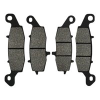 Genérico - Pastillas Freno Delanteras Moto Kawasaki Er6N/Er6F/Ninja650 Negro