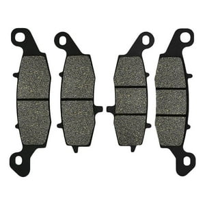 Genérico - Pastillas Freno Delanteras Moto Kawasaki Er6N/Er6F/Ninja650 Negro