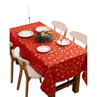 Rouss - Mantel Decorativo Antimanchas Diseño Navideño 140X220 Cm 12